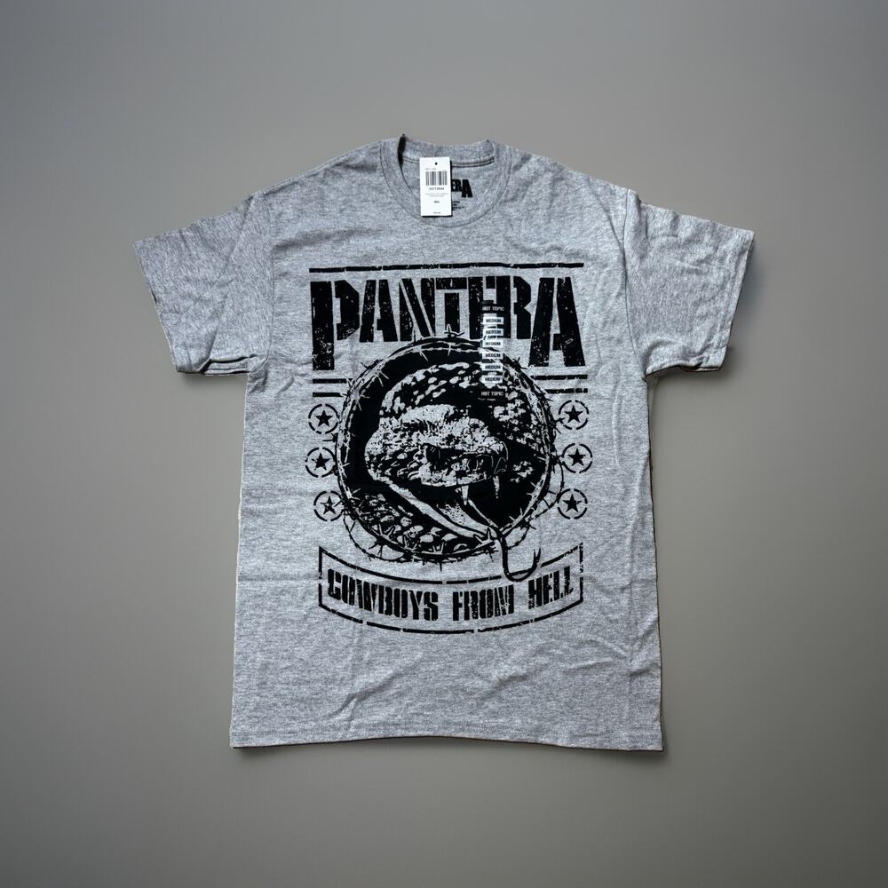 Pantera Cowboys From Hell Snake T-Shirt Size MEDIUM New
